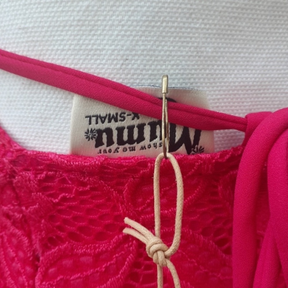 Show me your MuMu hot pink Mini Dress - Picture 6 of 8